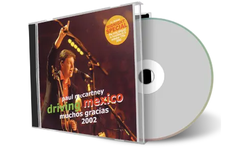 Artwork Cover of Paul McCartney 2002-11-02 CD Mexico City Soundboard