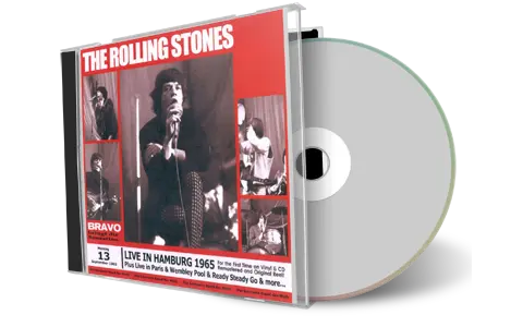 Artwork Cover of Rolling Stones 1965-09-13 CD Hamburg Soundboard