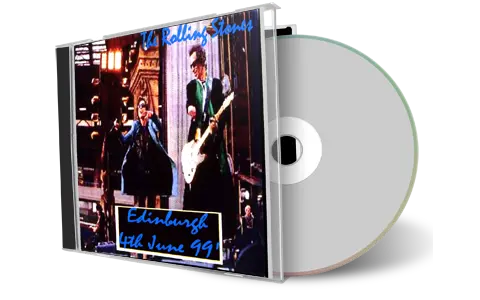 Artwork Cover of Rolling Stones 1999-06-04 CD Edinburgh Audience