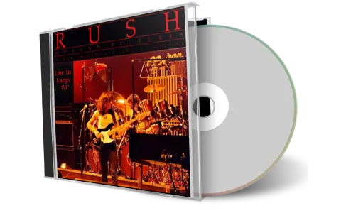 Artwork Cover of Rush 1981-05-17 CD Largo Audience