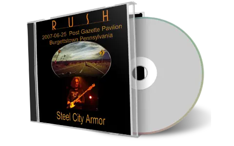 Artwork Cover of Rush 2007-06-25 CD Burgettstown Audience