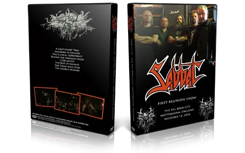 Artwork Cover of Sabbat 2006-12-16 DVD Nottingham Audience