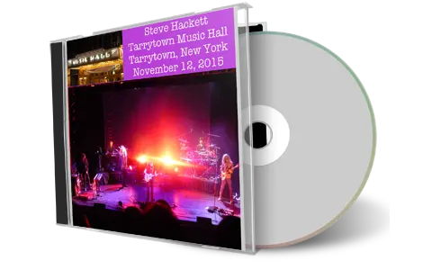 Artwork Cover of Steve Hackett 2015-11-12 CD Tarrytown Audience