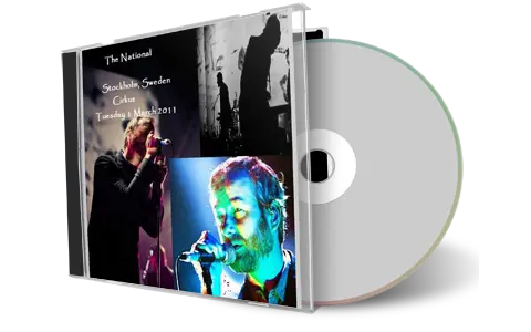 Artwork Cover of The National 2011-03-01 CD Stockholm Audience