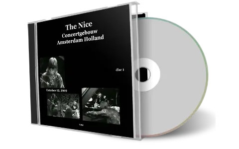 Artwork Cover of The Nice 1969-10-12 CD Amsterdam Audience