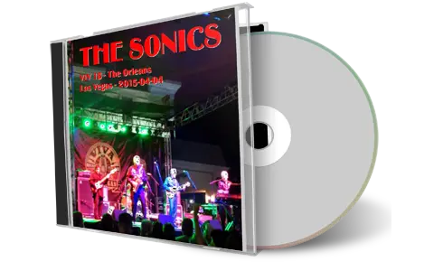 Artwork Cover of The Sonics 2015-04-04 CD Las Vegas Audience