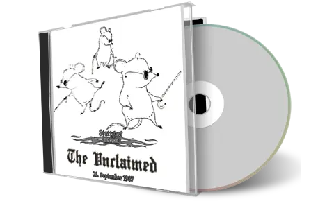 Artwork Cover of The Unclaimed 1987-09-21 CD Stuttgart Audience