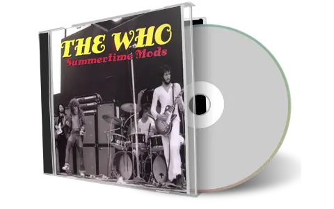 Artwork Cover of The Who 1972-08-16 CD Brussels Audience