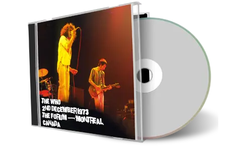 Artwork Cover of The Who 1973-12-02 CD Montreal Audience