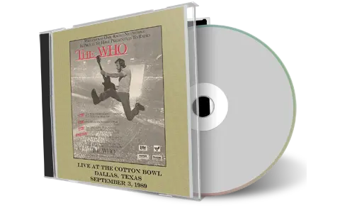 Artwork Cover of The Who 1989-09-03 CD Dallas Soundboard
