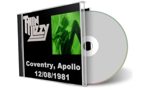 Artwork Cover of Thin Lizzy 1981-12-08 CD Coventry Audience