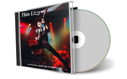 Artwork Cover of Thin Lizzy 1983-02-19 CD Coventry Audience