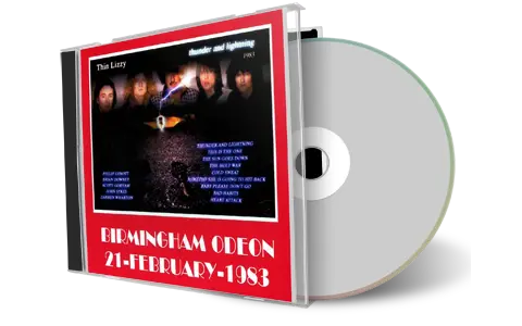 Artwork Cover of Thin Lizzy 1983-02-21 CD Birmingham Audience