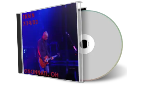 Artwork Cover of Train 2003-07-14 CD Cincinnati Audience