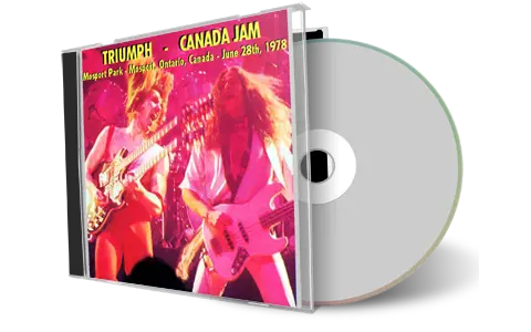 Artwork Cover of Triumph 1978-08-26 CD Mosport Park Audience