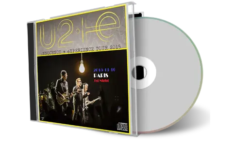 Artwork Cover of U2 2015-11-10 CD Paris Audience