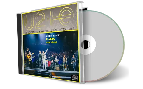 Artwork Cover of U2 2015-12-07 CD Paris Soundboard