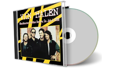 Artwork Cover of Van Halen 1998-07-04 CD Devore Audience