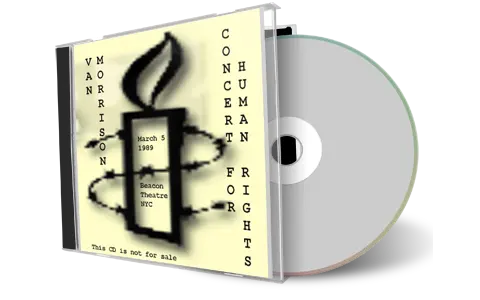 Artwork Cover of Van Morrison 1989-03-05 CD New York City Audience