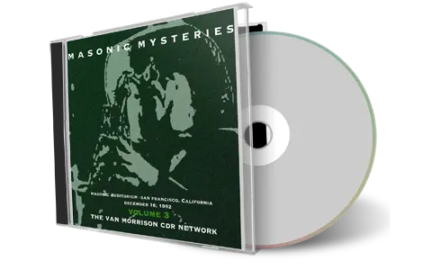 Artwork Cover of Van Morrison 1992-12-16 CD San Francisco Audience