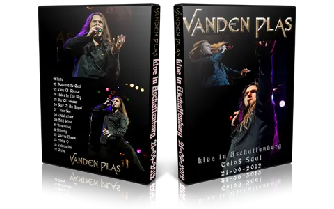 Artwork Cover of Vanden Plas 2012-09-21 DVD Aschaffenburg Audience