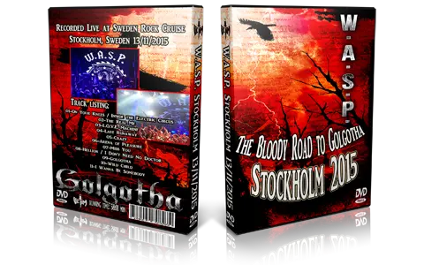 Artwork Cover of WASP 2015-11-13 DVD Stockholm Audience