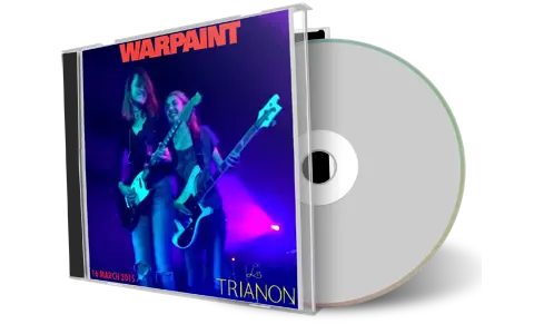 Artwork Cover of Warpaint 2015-03-16 CD Paris Audience