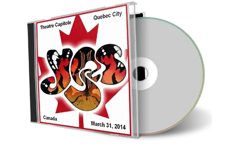 Artwork Cover of Yes 2014-03-31 CD Quebec Audience
