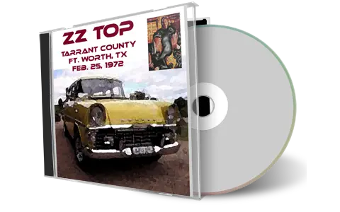 Artwork Cover of ZZ Top 1972-02-25 CD Fort Worth Audience