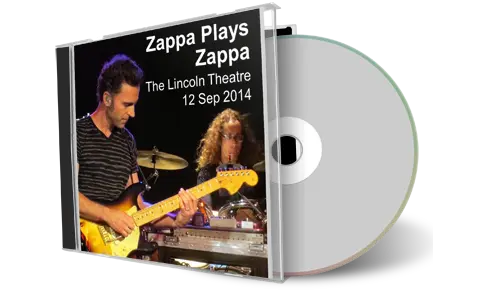 Artwork Cover of Zappa Plays Zappa 2014-09-12 CD Raleigh Audience