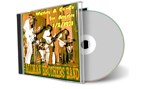 Artwork Cover of Allman Brothers Band 1971-02-01 CD Los Angeles Audience