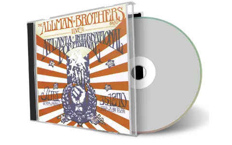 Artwork Cover of Allman Brothers Band Compilation CD Atlanta International Pop Festival 1970 Soundboard
