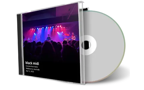 Artwork Cover of Black Midi 2023-04-01 CD Melbourne Audience