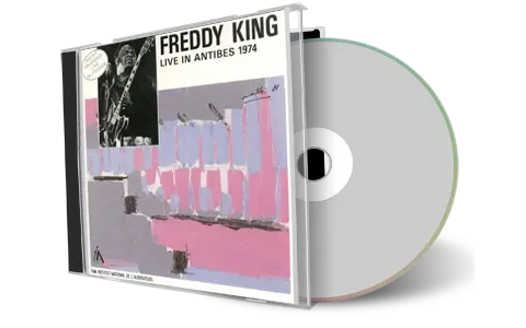 Artwork Cover of Freddie King 1974-07-24 CD Antibes Audience
