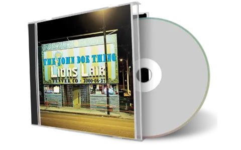 Artwork Cover of John Doe Thing 2000-08-27 CD Denver Audience