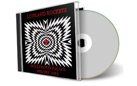 Artwork Cover of Love And Rockets 1985-12-18 CD Los Angeles Audience