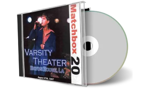 Artwork Cover of Matchbox Twenty 1997-08-27 CD Baton Rouge Audience