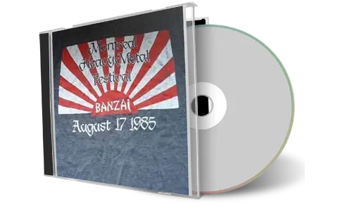 Artwork Cover of Metal Church 1985-08-17 CD Banzai Festival Audience