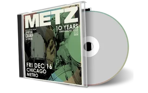 Artwork Cover of Metz 2022-12-16 CD Chicago Soundboard
