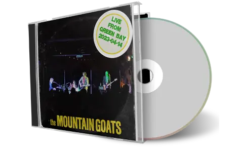 Artwork Cover of Mountain Goats 2023-04-14 CD Green Bay Soundboard