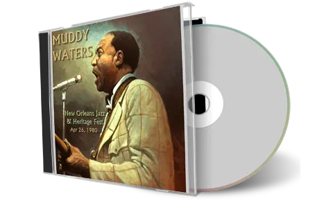 Artwork Cover of Muddy Waters 1980-04-26 CD New Orleans Audience