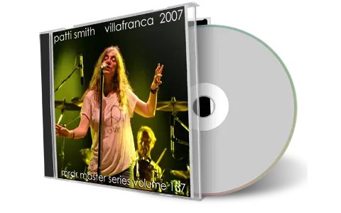 Artwork Cover of Patti Smith 2007-07-07 CD Villafranca Audience