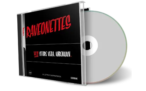 Artwork Cover of Raveonettes 2022-12-14 CD Copenhagen Audience