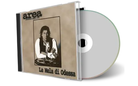 Front cover artwork of Area Compilation CD Siena 1976 Audience