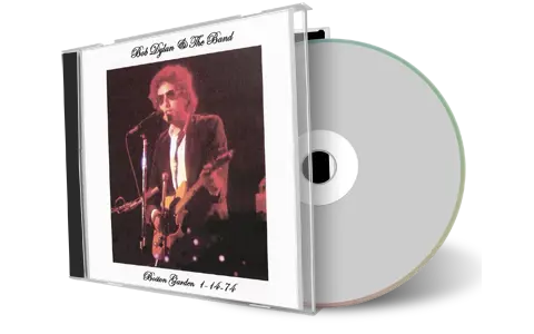 Front cover artwork of Bob Dylan 1974-01-14 CD Boston Soundboard