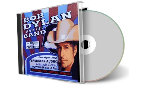 Front cover artwork of Bob Dylan 2004-11-06 CD Grantham Audience