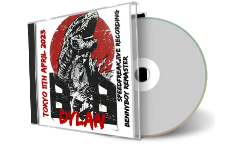 Front cover artwork of Bob Dylan 2023-04-11 CD Tokyo Audience