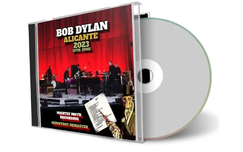 Front cover artwork of Bob Dylan 2023-06-15 CD Alicante Audience