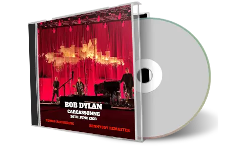Front cover artwork of Bob Dylan 2023-06-26 CD Carcassonne Audience