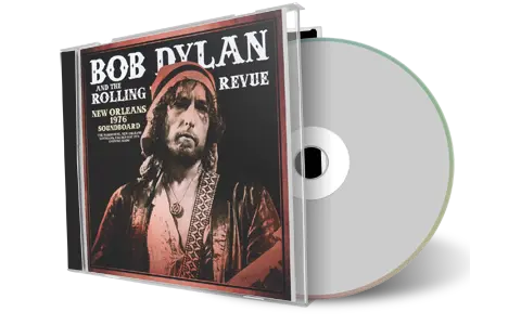 Front cover artwork of Bob Dylan Compilation CD New Orleans 1976 Soundboard